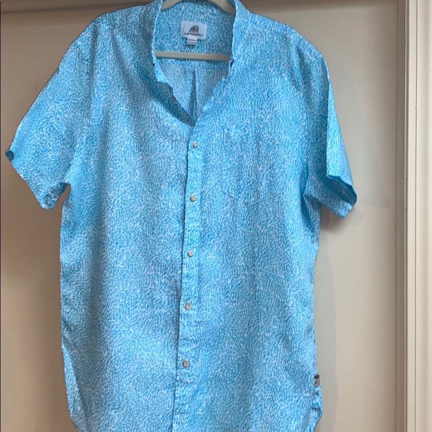 Light Blue And White Button Down